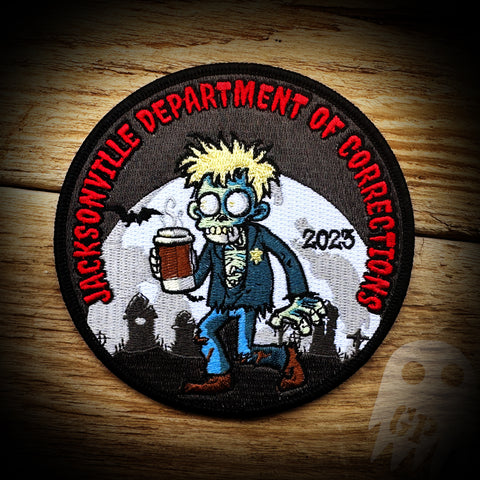 Jacksonville, FL Corrections Department 2023 Halloween Patch - Limited