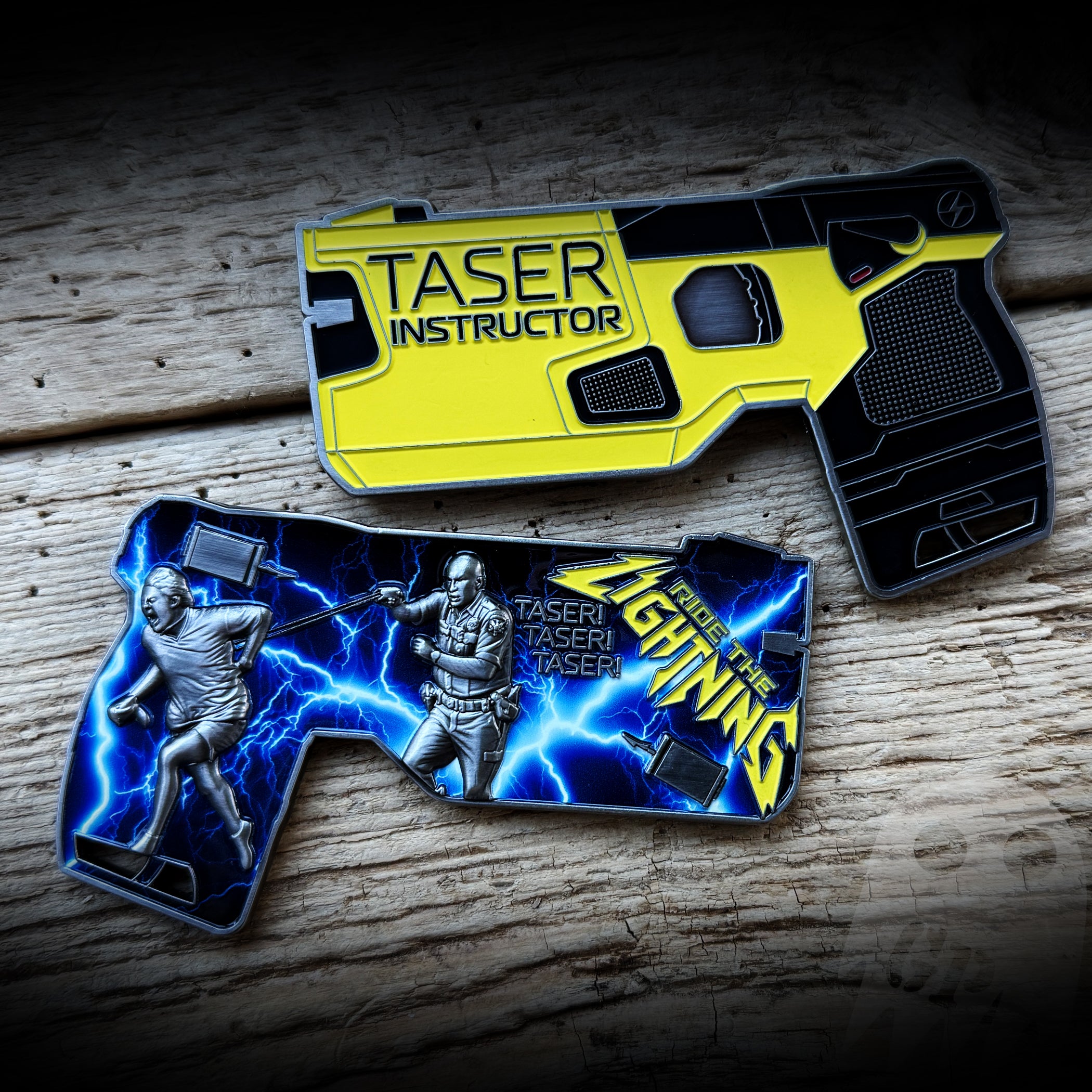 Taser Instructor Coin - Josh B Creator