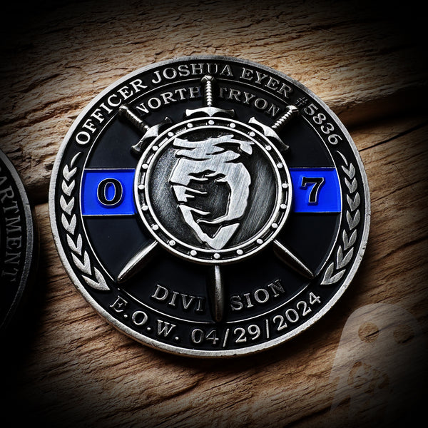 COIN - Joshua Eyer CMPD Memorial Fundraiser Coin