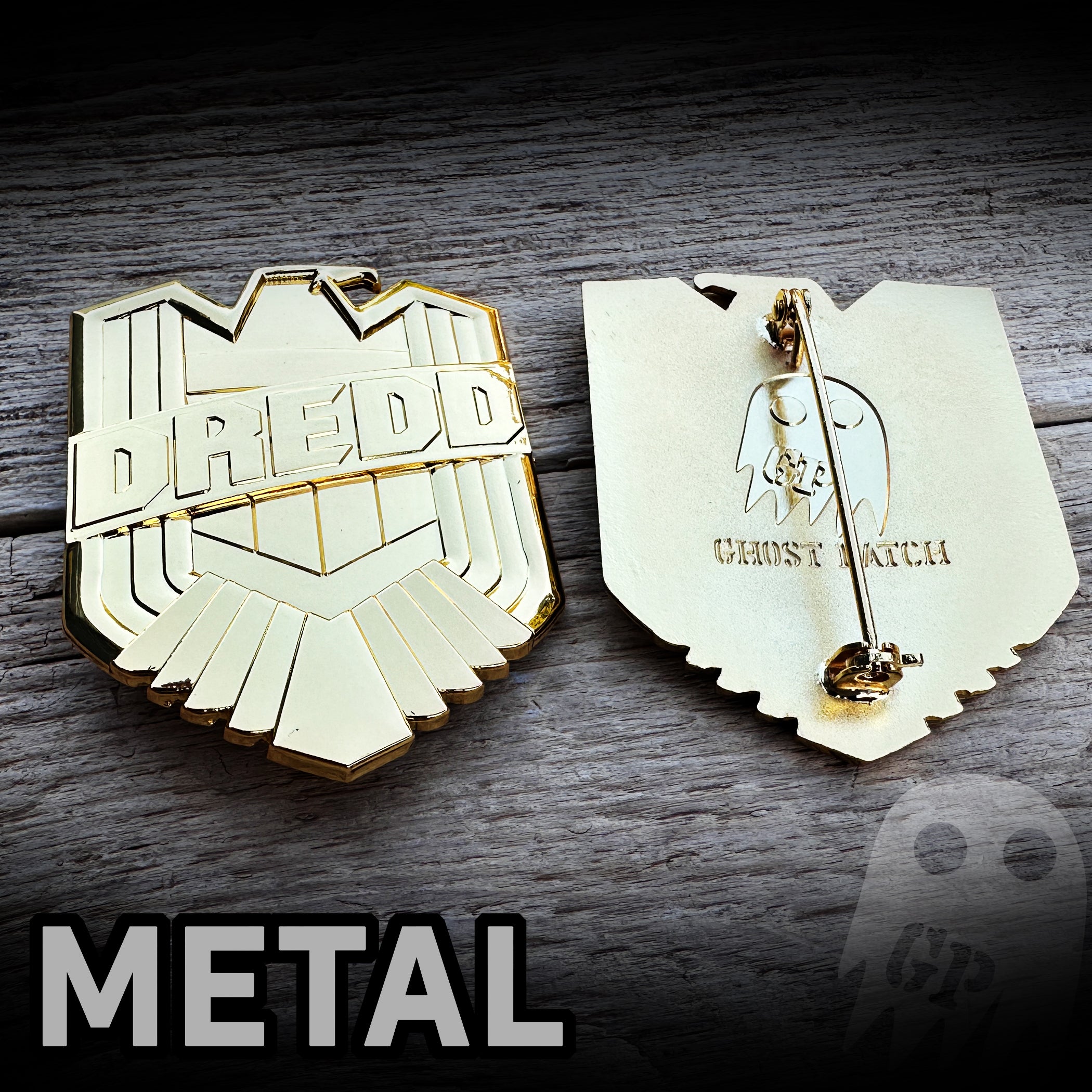 Judge Dredd Badge – GHOST PATCH
