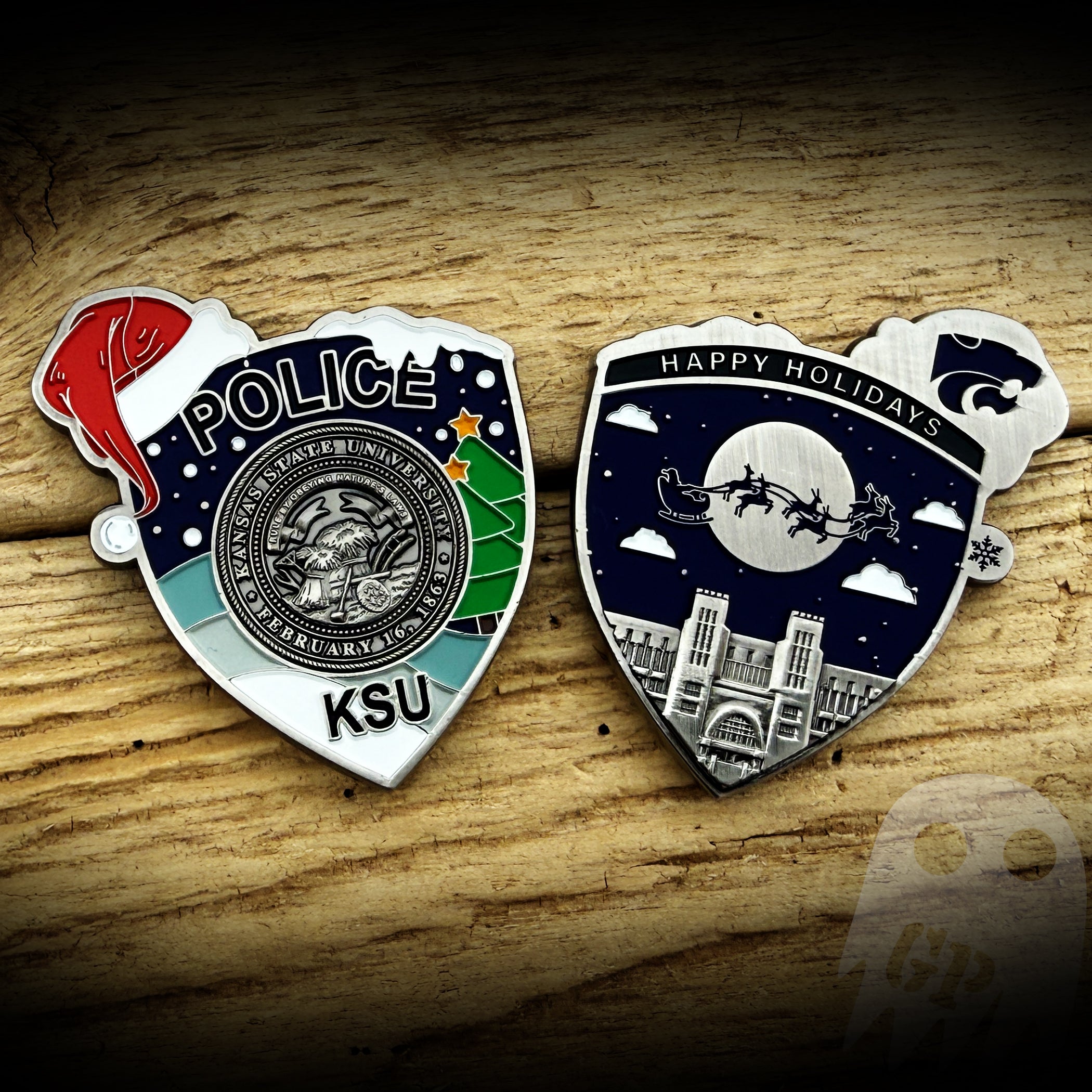 COIN 2024 Christmas - Kansas State University PD 2024 Christmas Coin