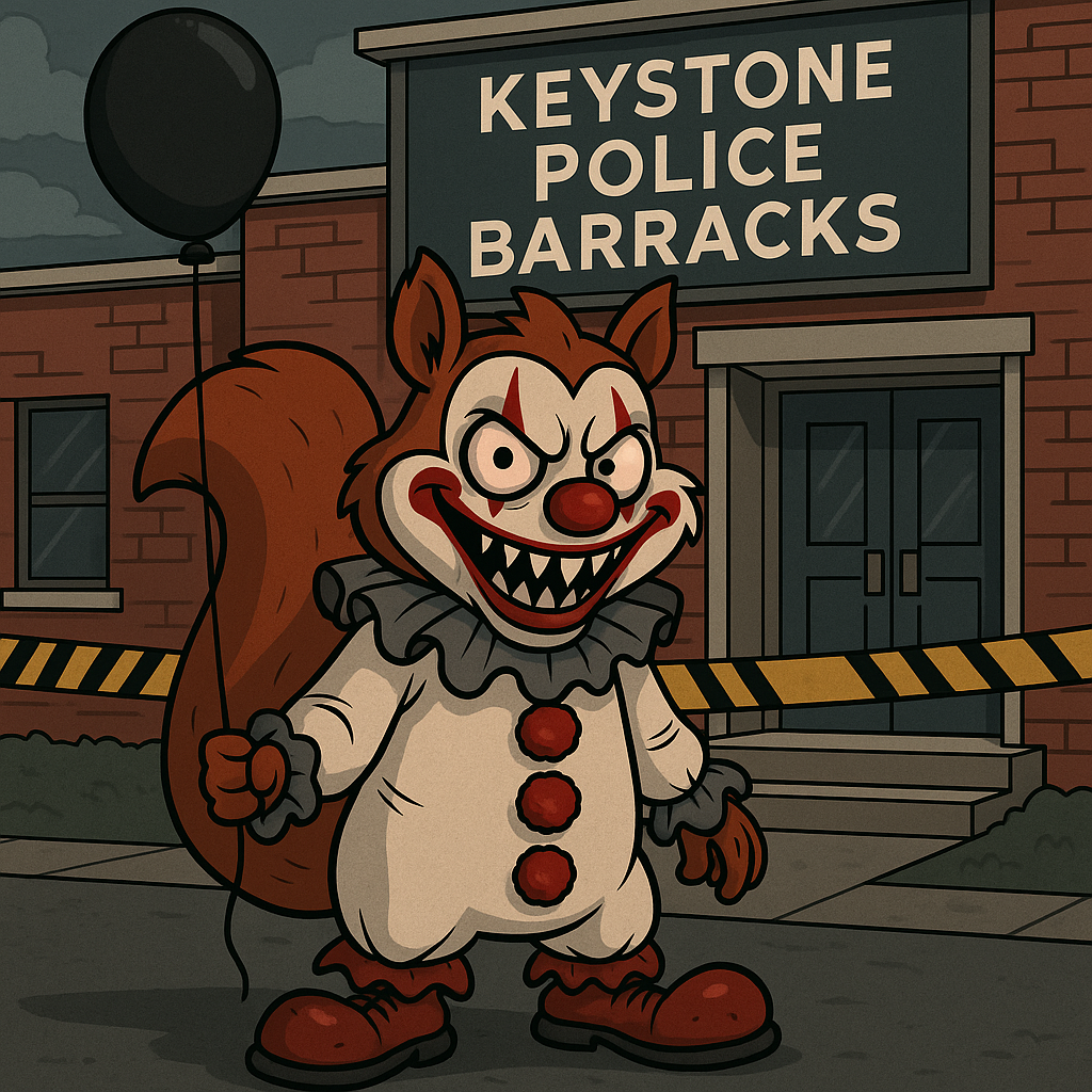 Keystone Squirrel COIN - Keystone Squirrel Individual Barracks 2025 Halloween Secret Squirrel Coin (NOT PHOTO SHOWN)