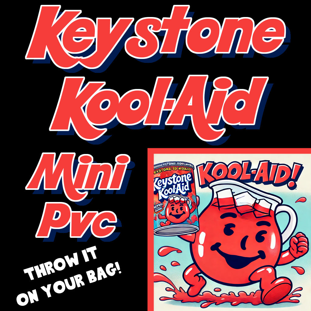 PVC Kool Aid PVC Keystone Koolaid Mini PVC Patch GHOST PATCH
