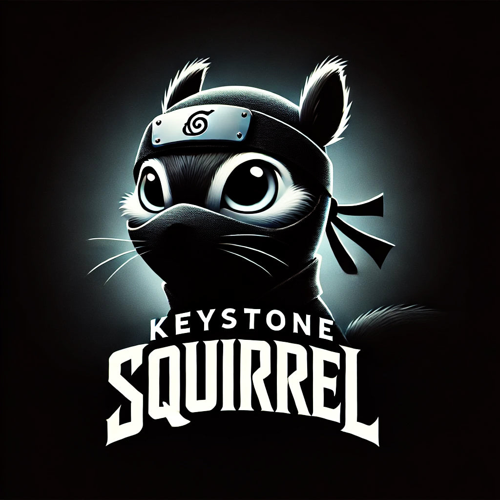 PVC - Keystone Squirrel Blacked Out PVC