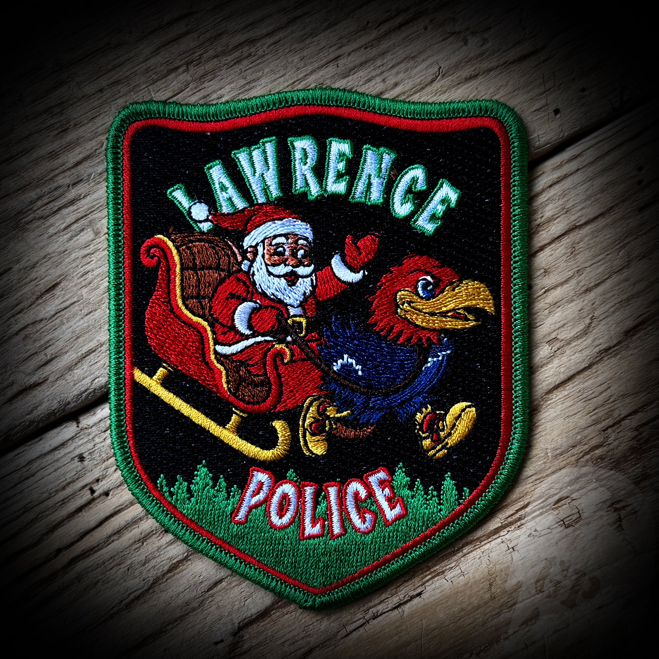 2025 Christmas - Lawrence, KS PD 2025 Christmas Patch
