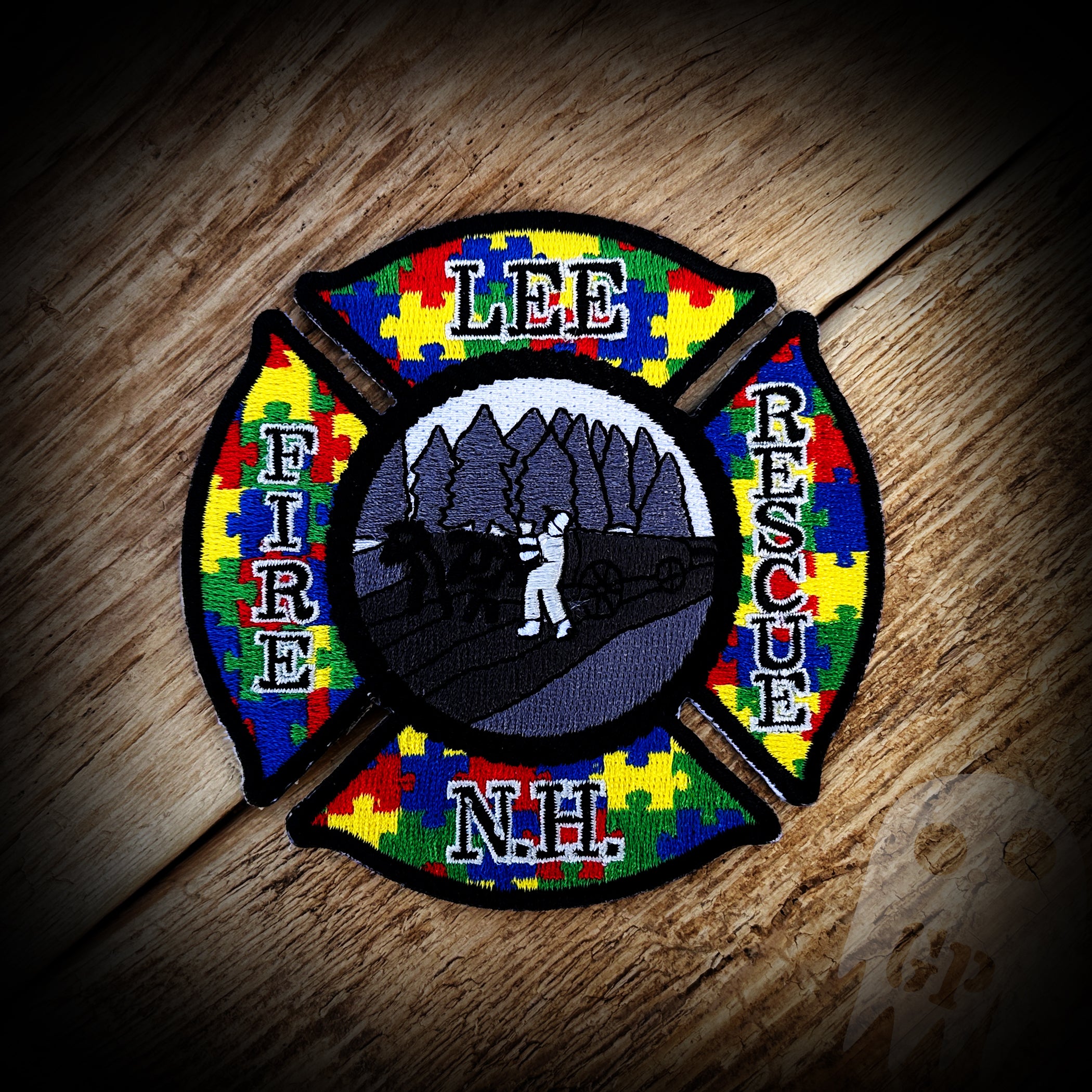 2024 AUTISM - Lee, NH FD 2024 Autism Fundraiser Patch