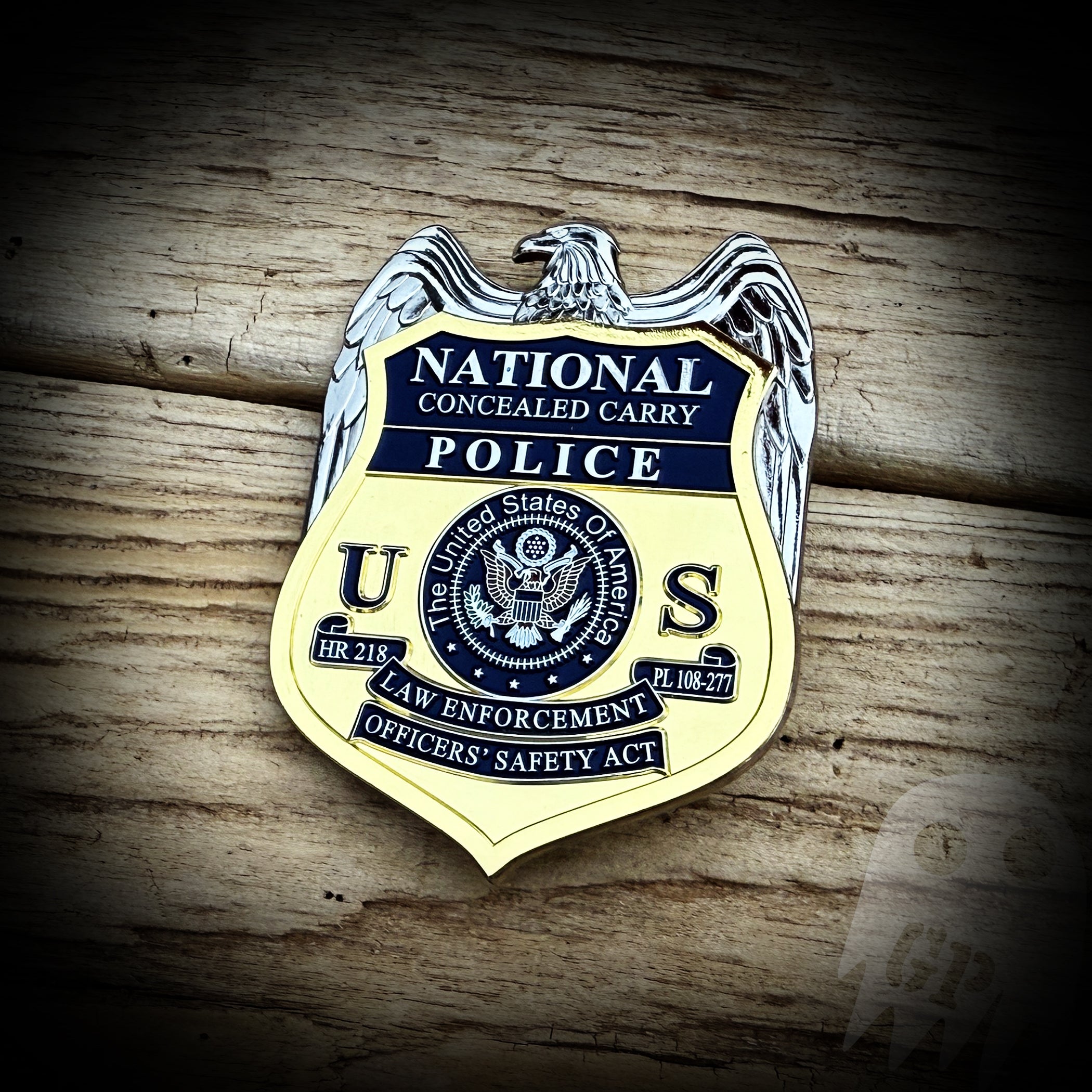 LEOSA - Police National Conceal Carry Badge – GHOST PATCH