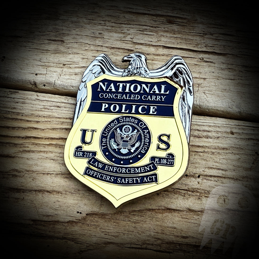 LEOSA - Police National Conceal Carry Badge – GHOST PATCH