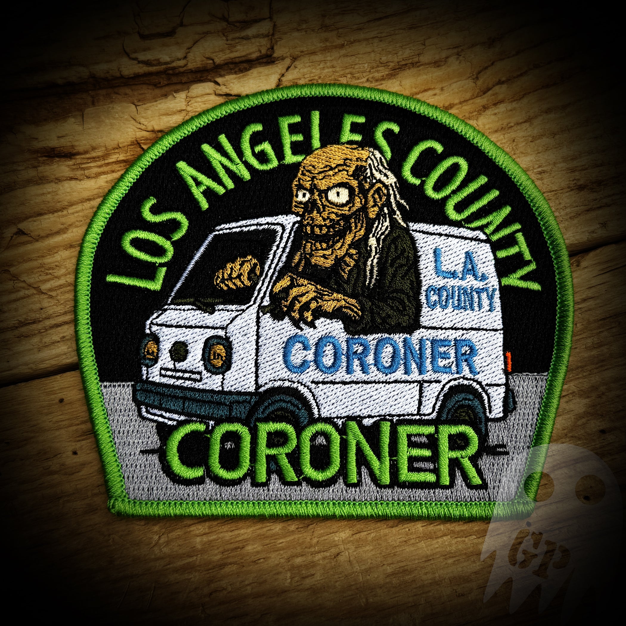 2025 Halloween CORONER - Los Angeles County Coroner 2025 Halloween Patch