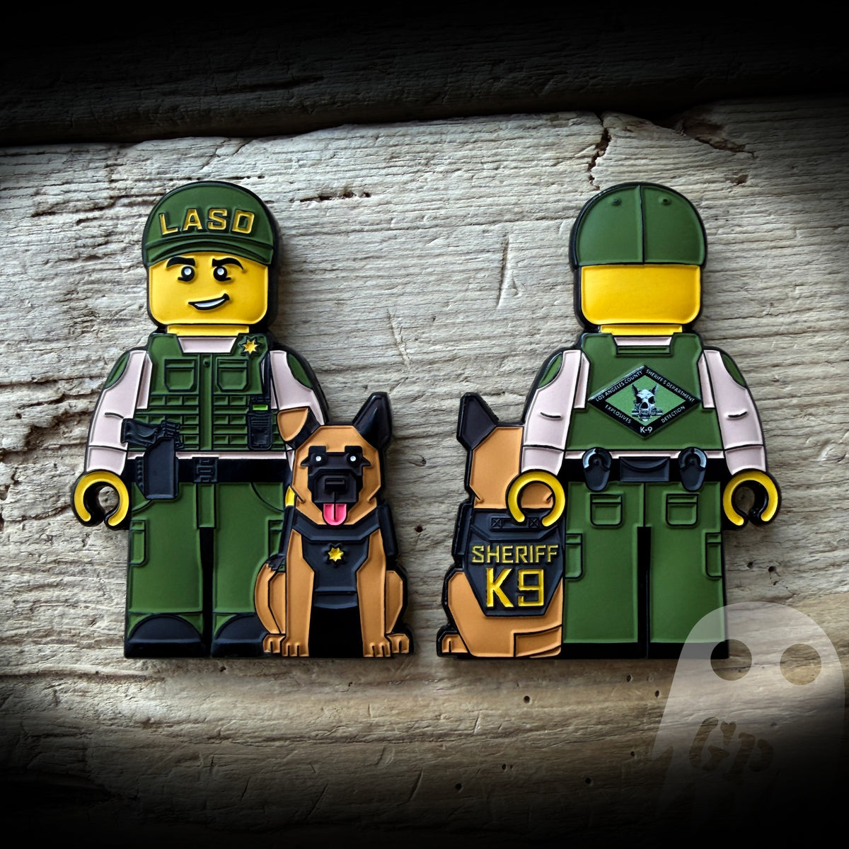 Los Angeles County Sheriff Department K9 Unit Blocky Coin