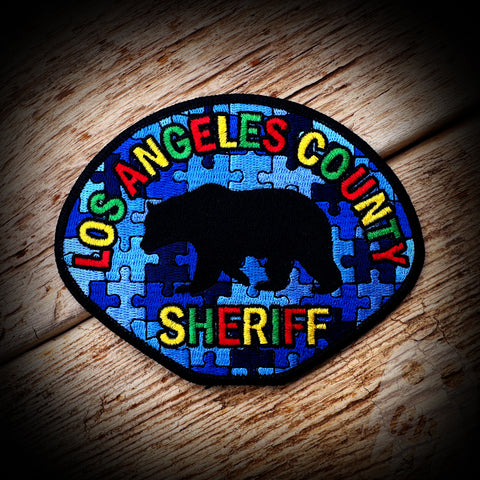 2024 Autism - Los Angeles County Sheriff's Dept 2024 Autism Fundraiser Patch