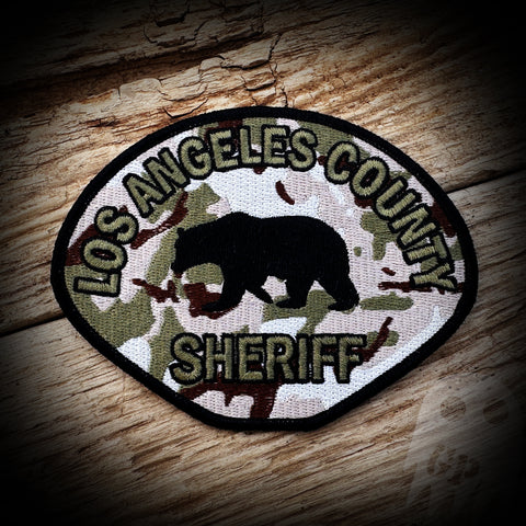 Veterans Camo - Los Angeles County Sheriff's Dept Veterans Patch