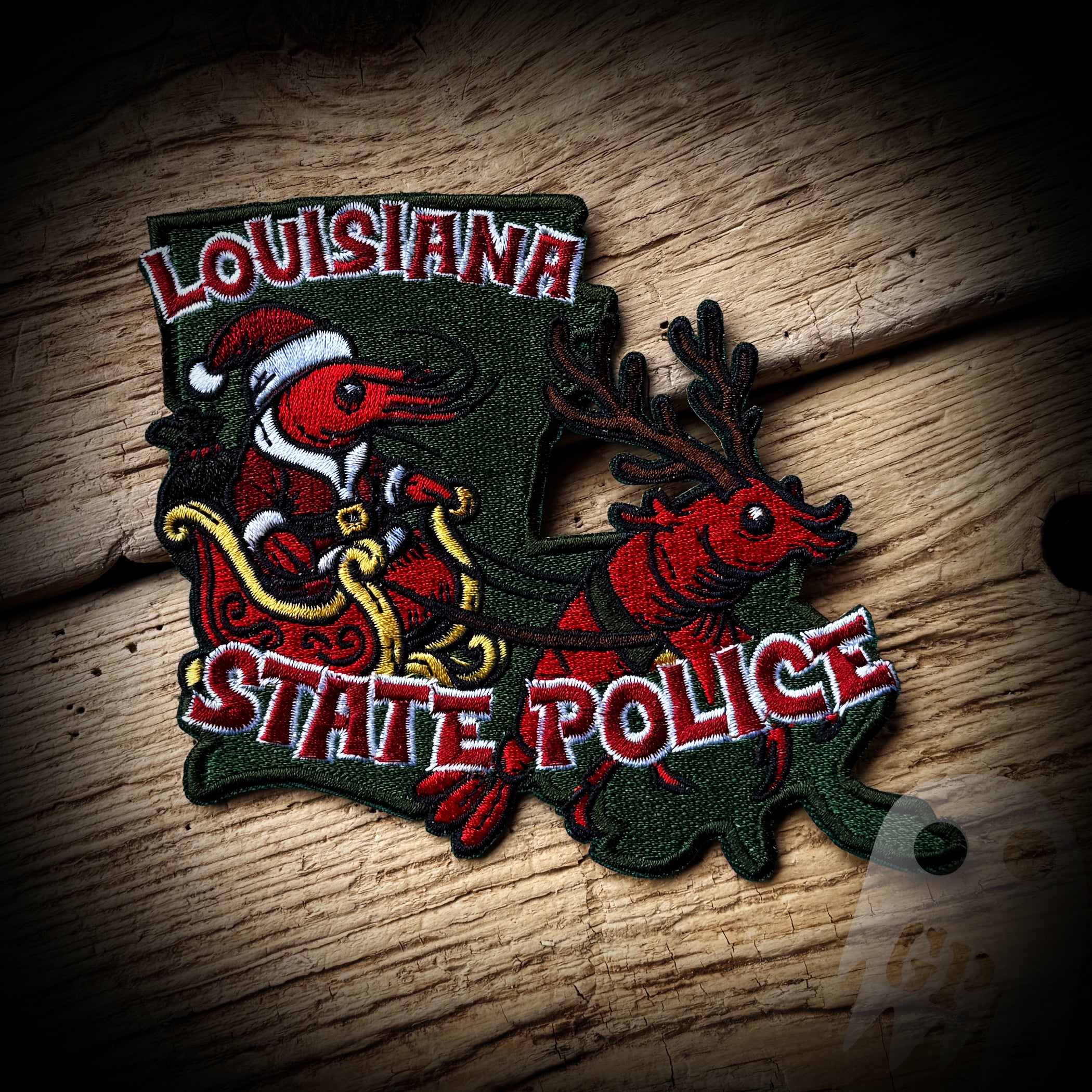 2025 Christmas - Louisiana State Police 2025 Christmas Patch