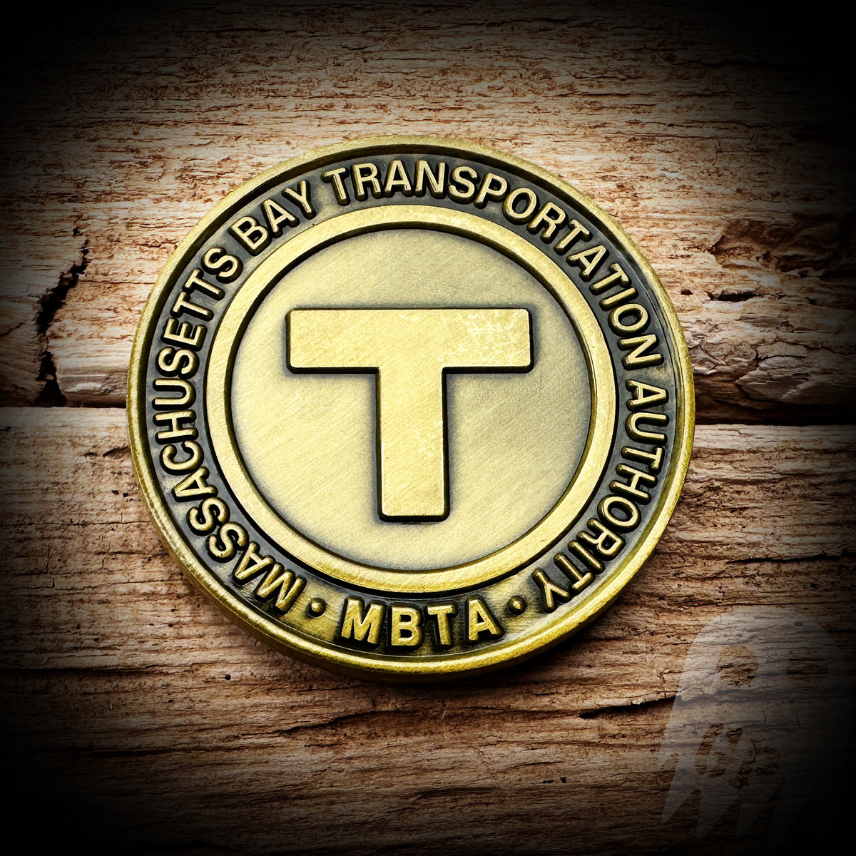 Coin Patch MBTA Transit Police Coin - Authentic – GHOST PATCH