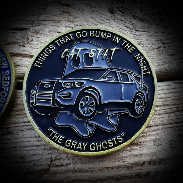 COIN - Mass State Police Troop D CAT Team Coin