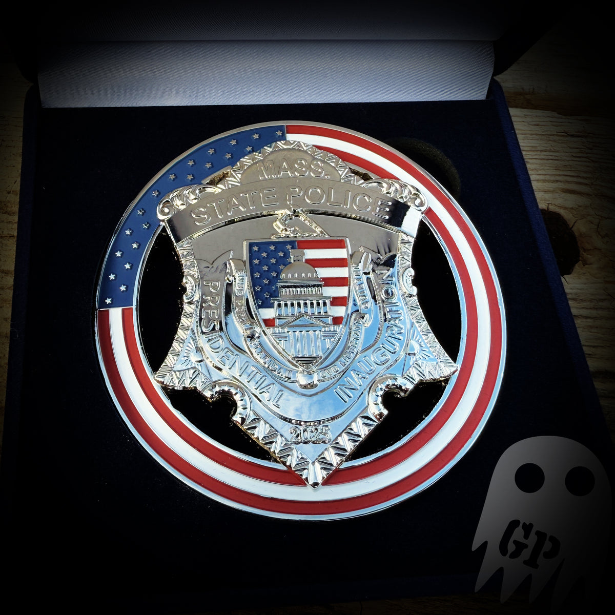 Custom Inauguration Badges Inauguration BADGE - Mass State Police Commemorative 2025 Inauguration ...