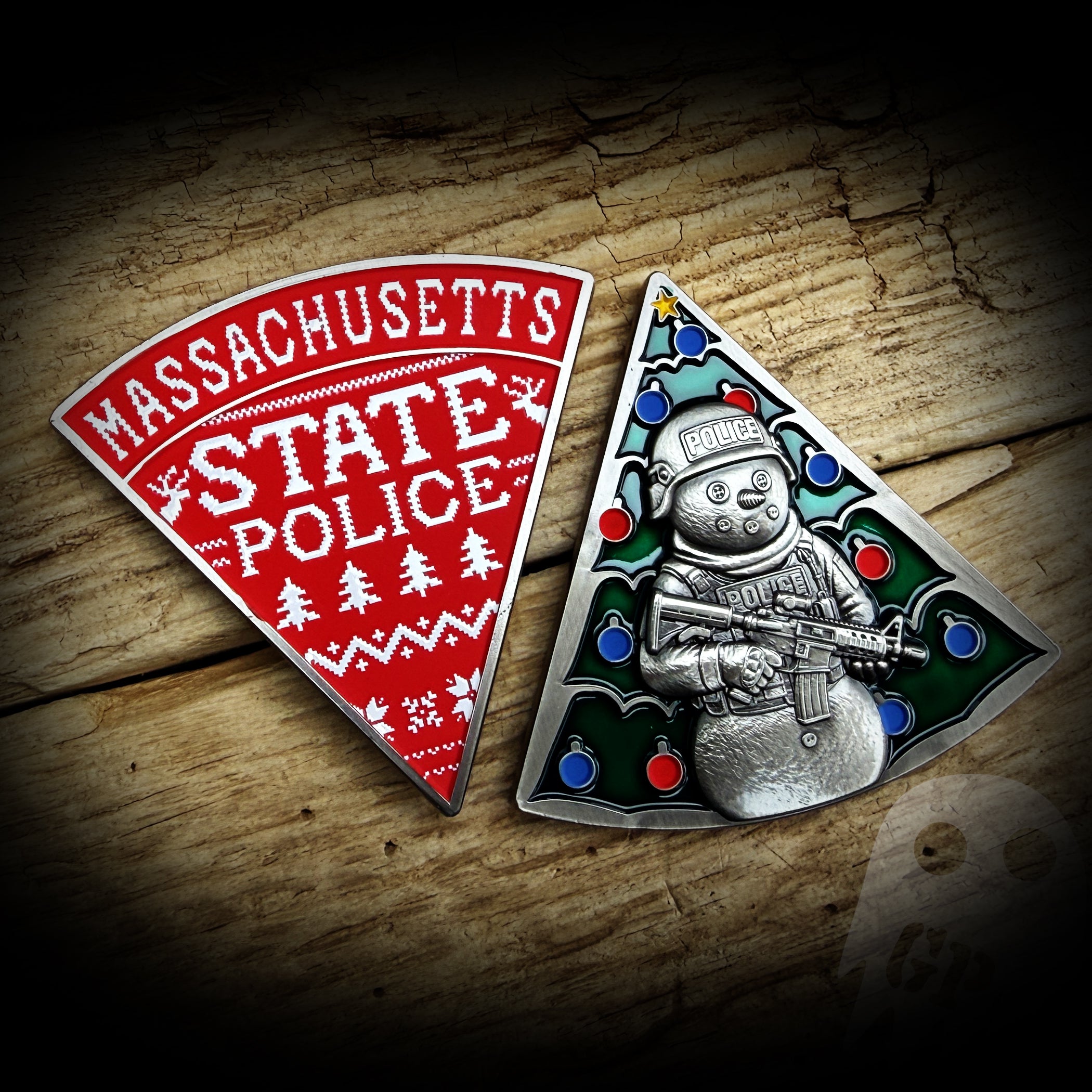 COIN 2025 Christmas - Mass State Police 2025 Christmas Coin