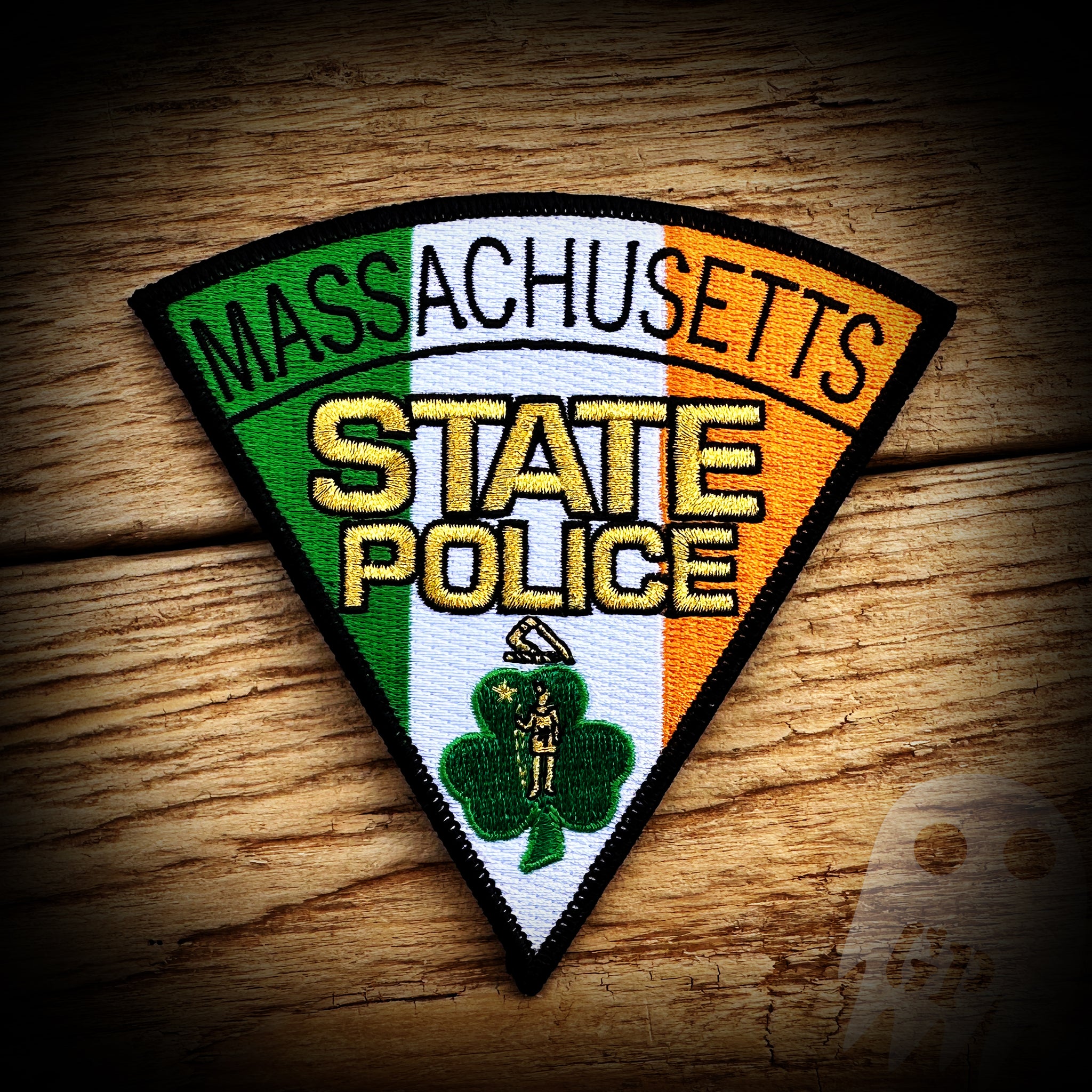 Irish - Mass State Police Irish Patch