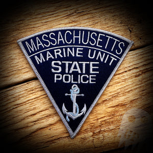 Marine Unit - Mass State Police Marine Unit Patch