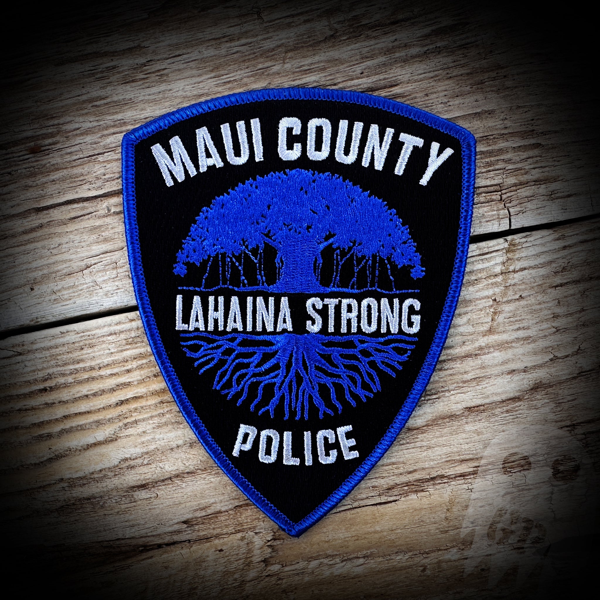 Maui County Police - Lahaina Strong Patch - Fundraiser
