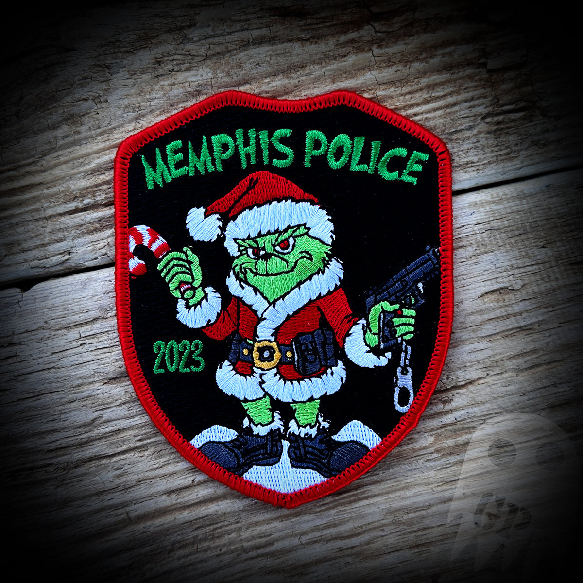 Christmas Memphis, TN PD 2023 Christmas Patch GHOST PATCH