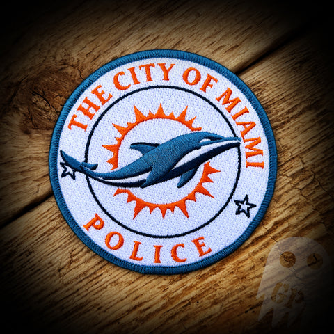 Miami, FL PD Dolphins NFL Patch