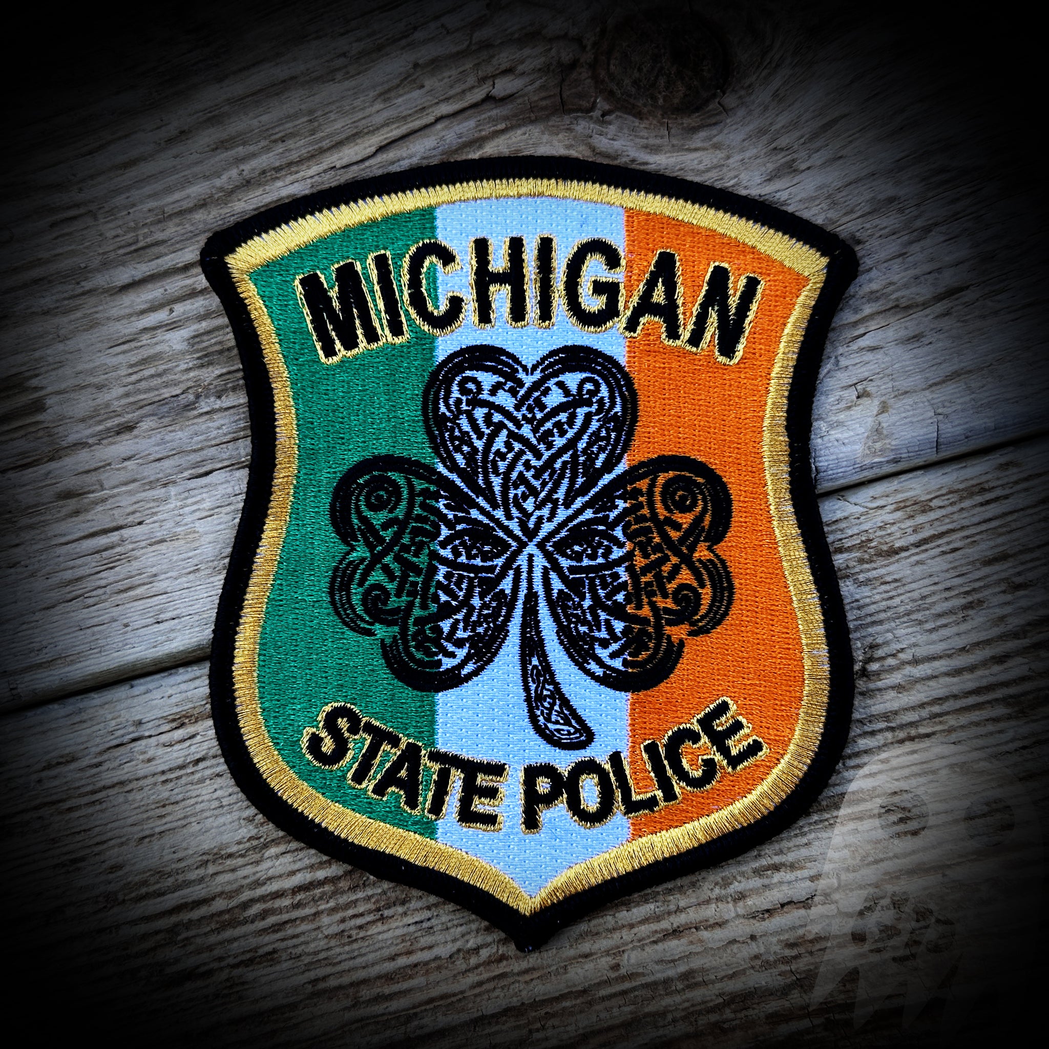 2024 St. Patrick's Day - Michigan State Police 2024 St. Patrick's Day Patch