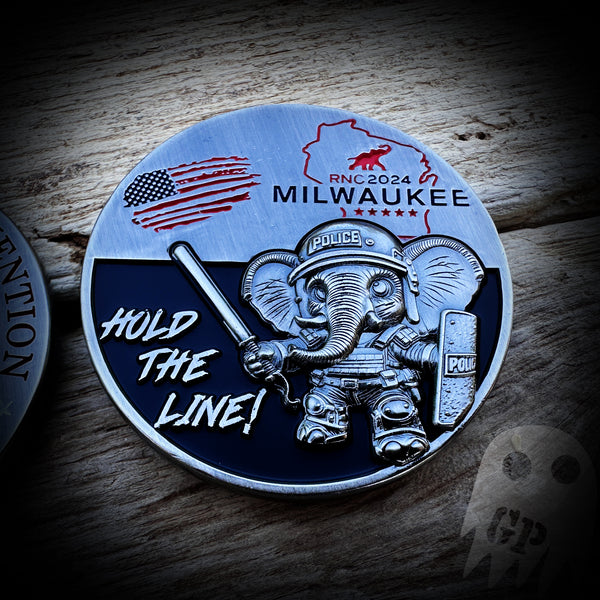 Milwaukee, WI Police Department RNC Coin