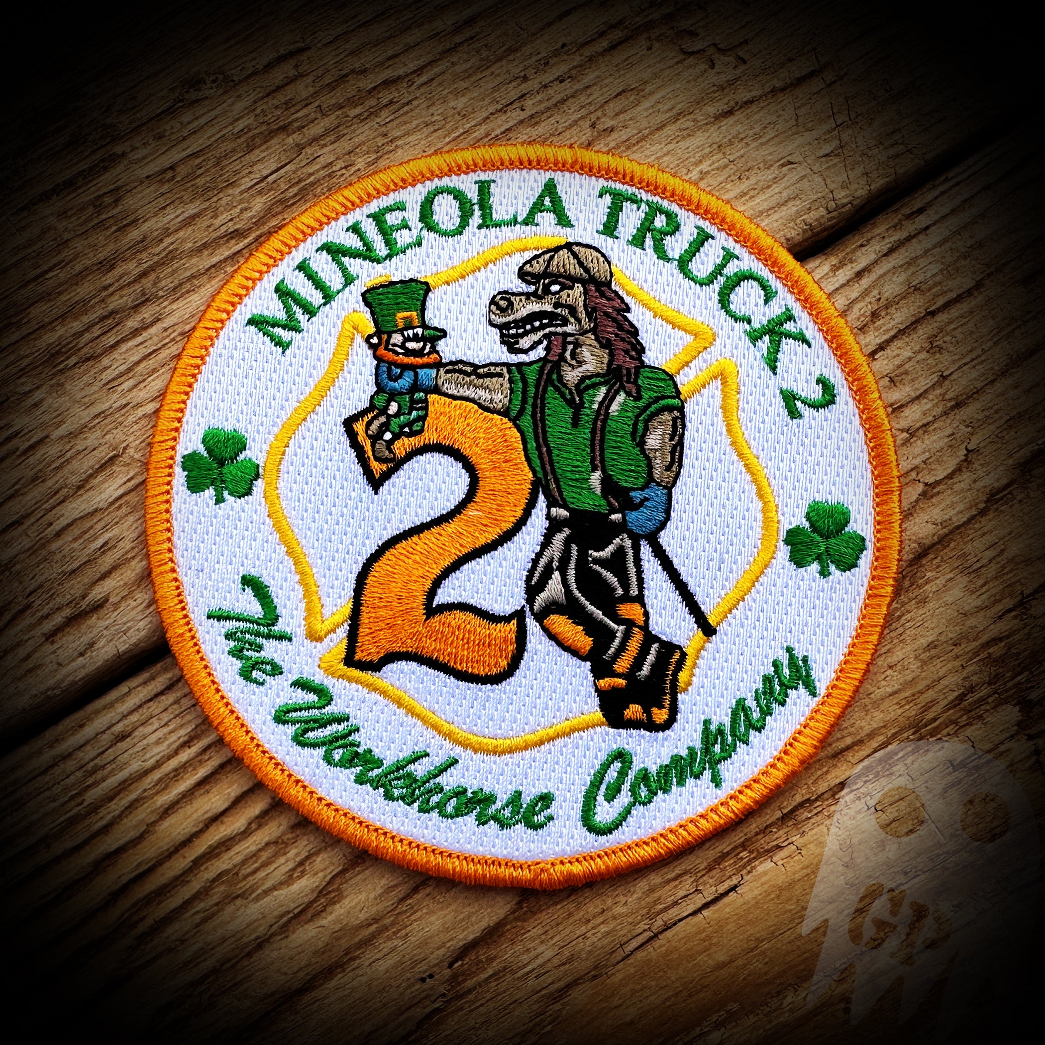 2024 St. Patrick's Day Patch - Mineola, NY Fire Department 2024 St. Patrick's Day Patch