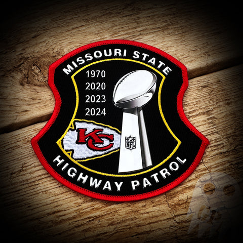 Chiefs - Missouri State Highway Patrol Chiefs NFL Championship Patch