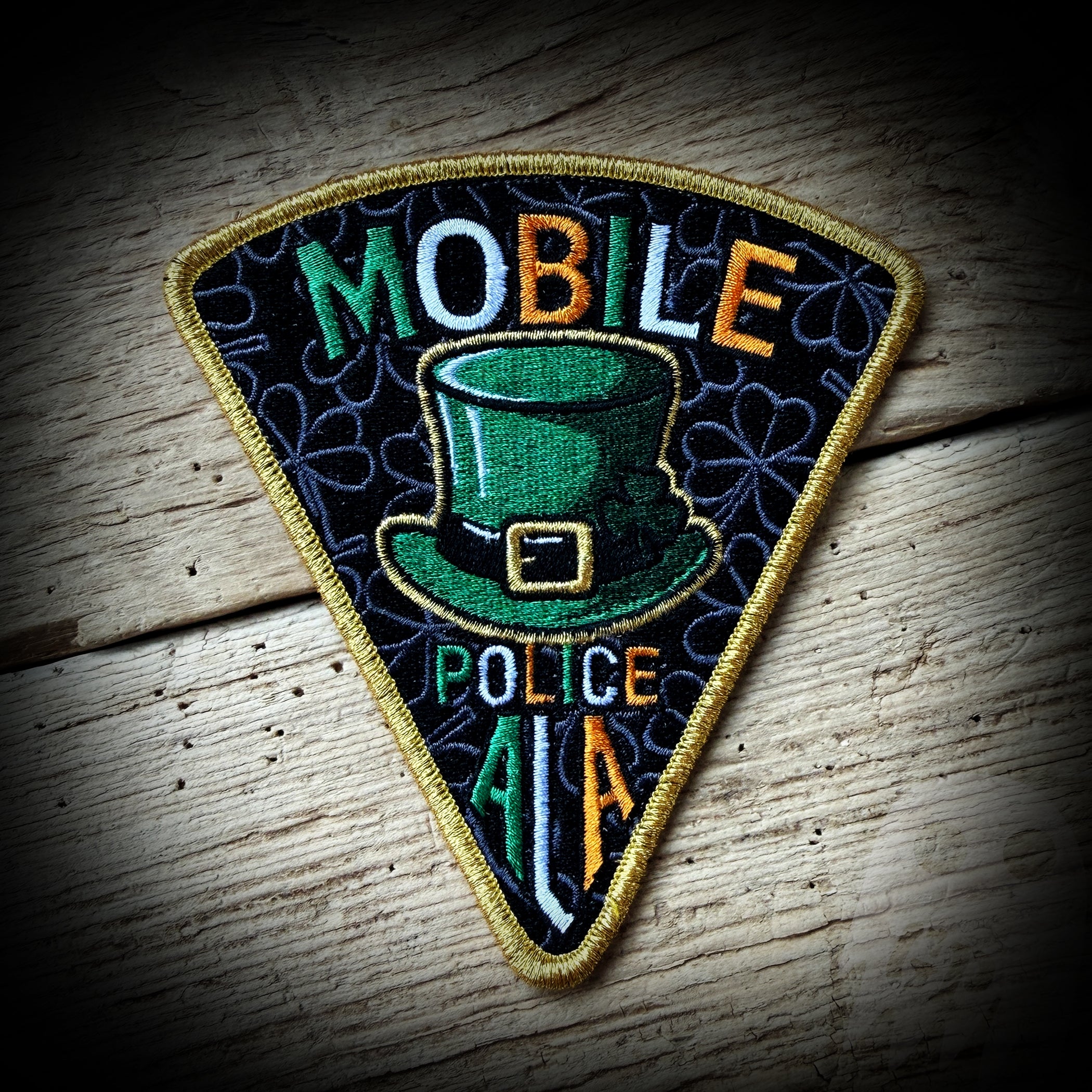 Mobile Patch 2026 Irish - Mobile, AL PD 2026 Irish Patch – GHOST PATCH