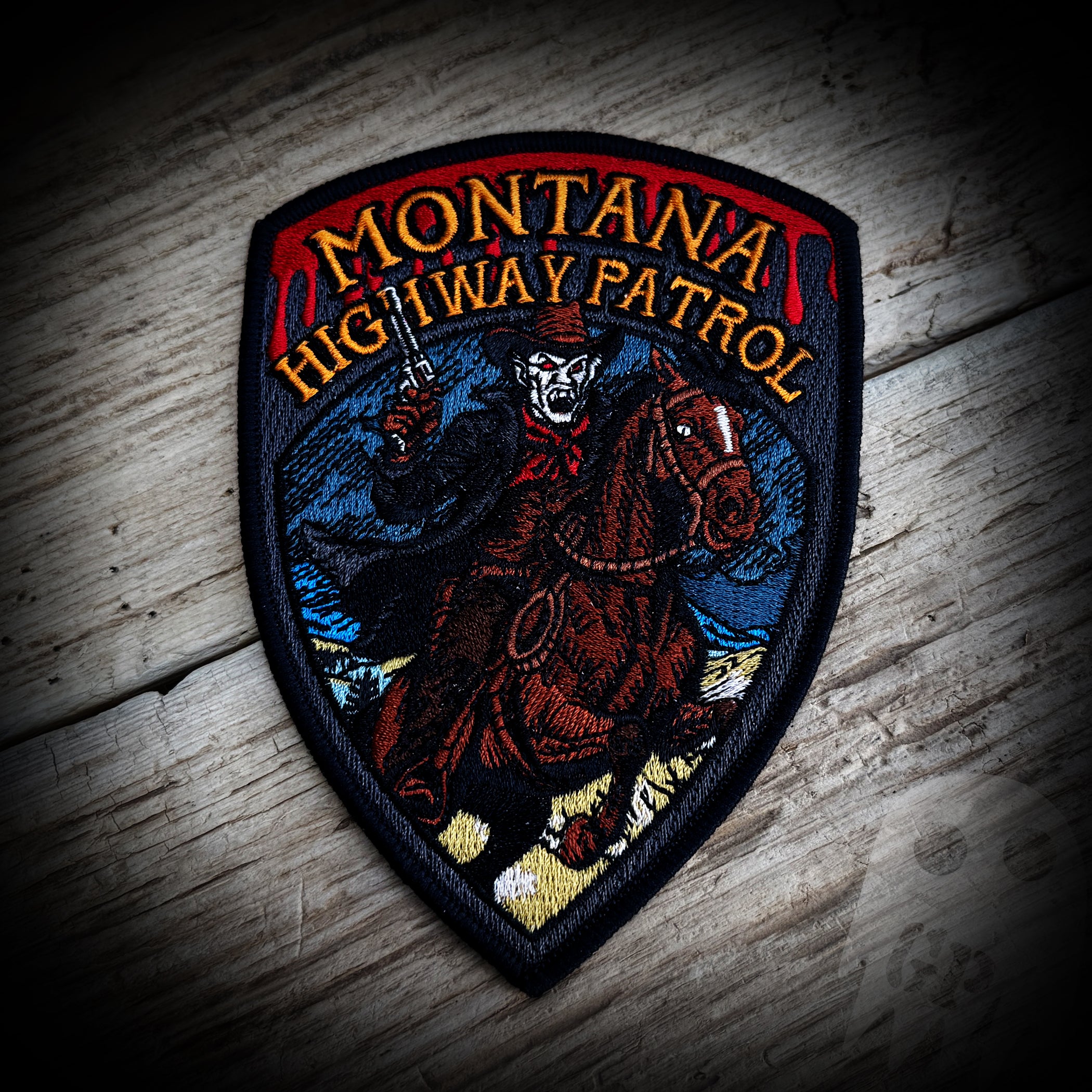 2025 Halloween - Montana Highway Patrol 2025 Halloween Patch