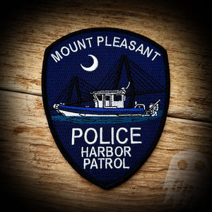 Mount Pleasant, SC PD Harbor Patrol Patch - Authentic