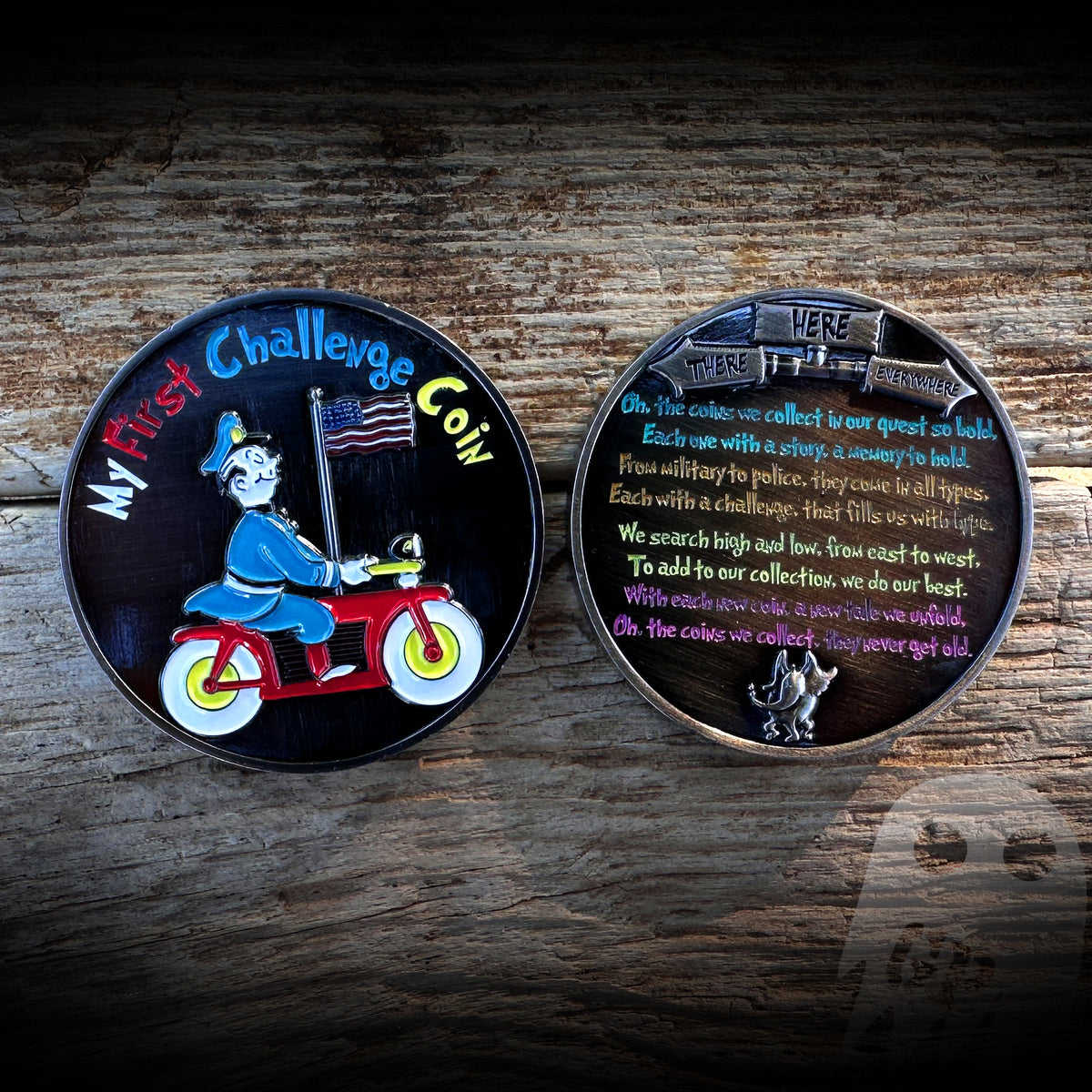 Coin - My First Challenge Coin – GHOST PATCH