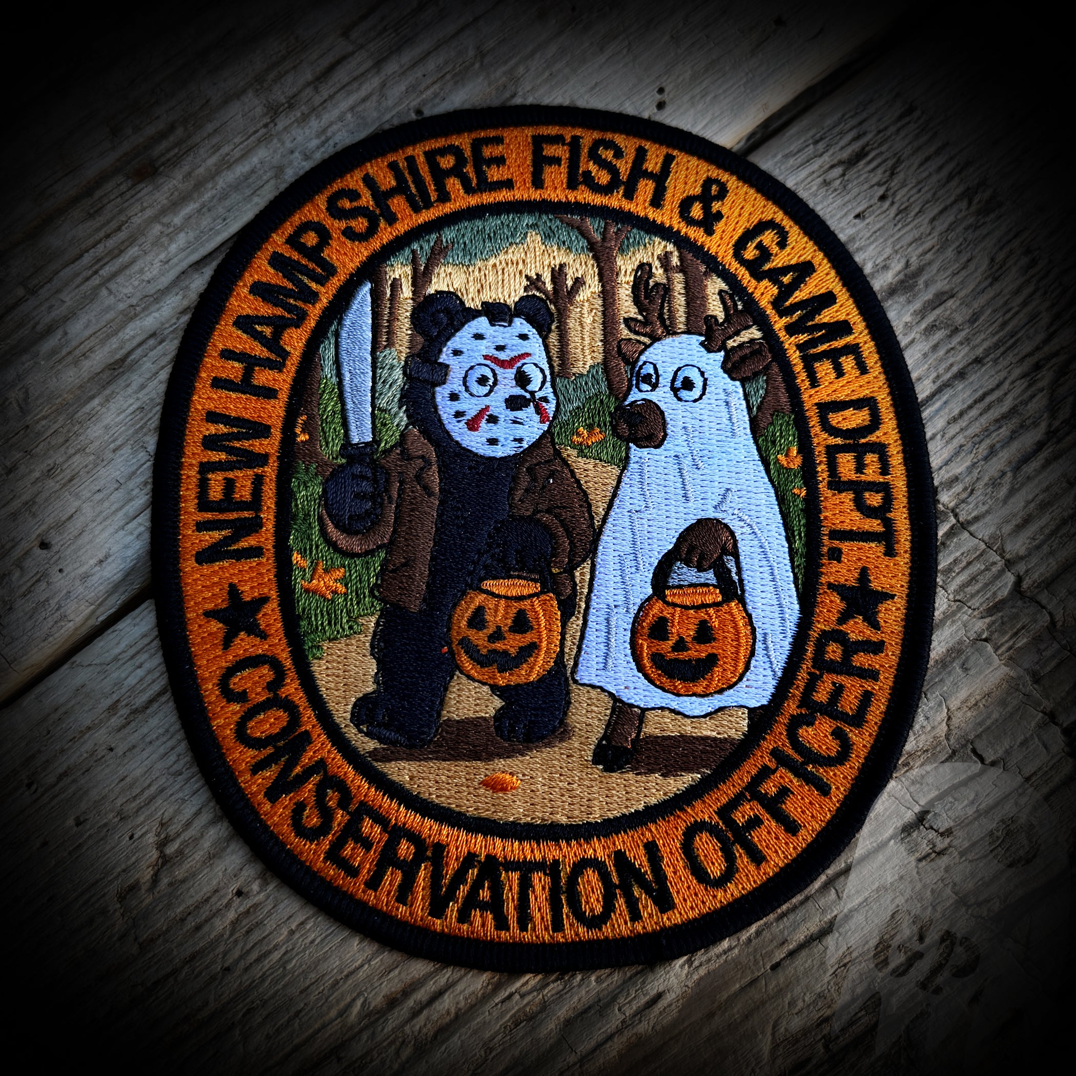 2025 Halloween - New Hampshire Fish and Game Conservation Officer 2025 Halloween Patch