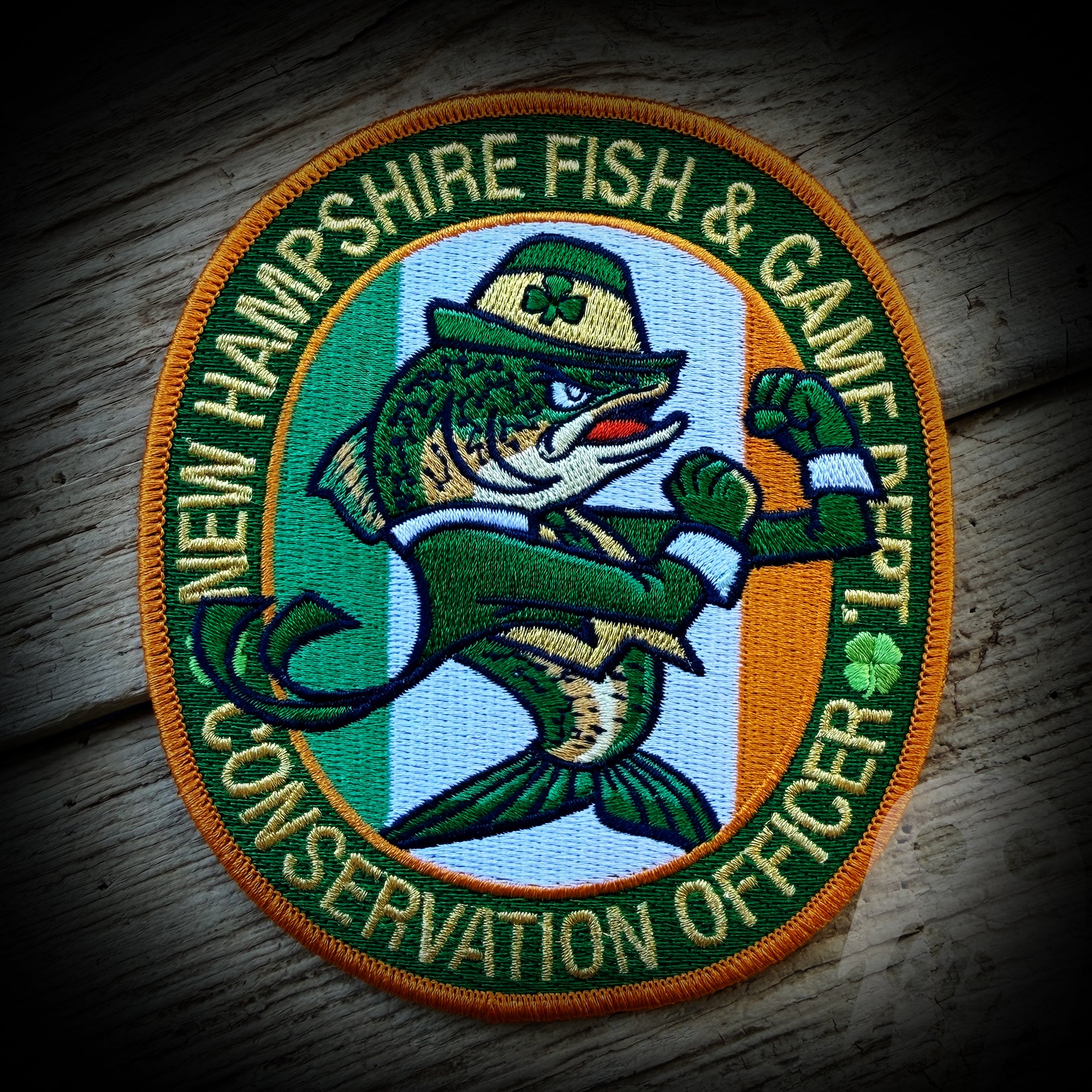 2026 Irish - New Hampshire Fish and Game Conservation Officer 2026 Irish Patch