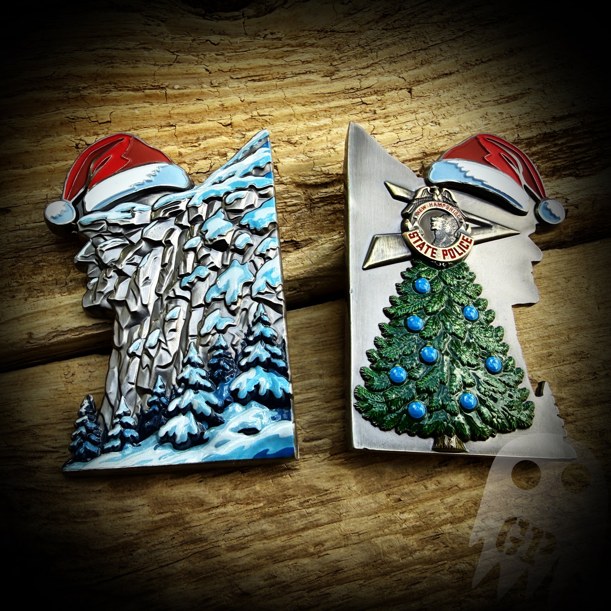 COIN 2025 Christmas - New Hampshire State Police 2025 Christmas Coin