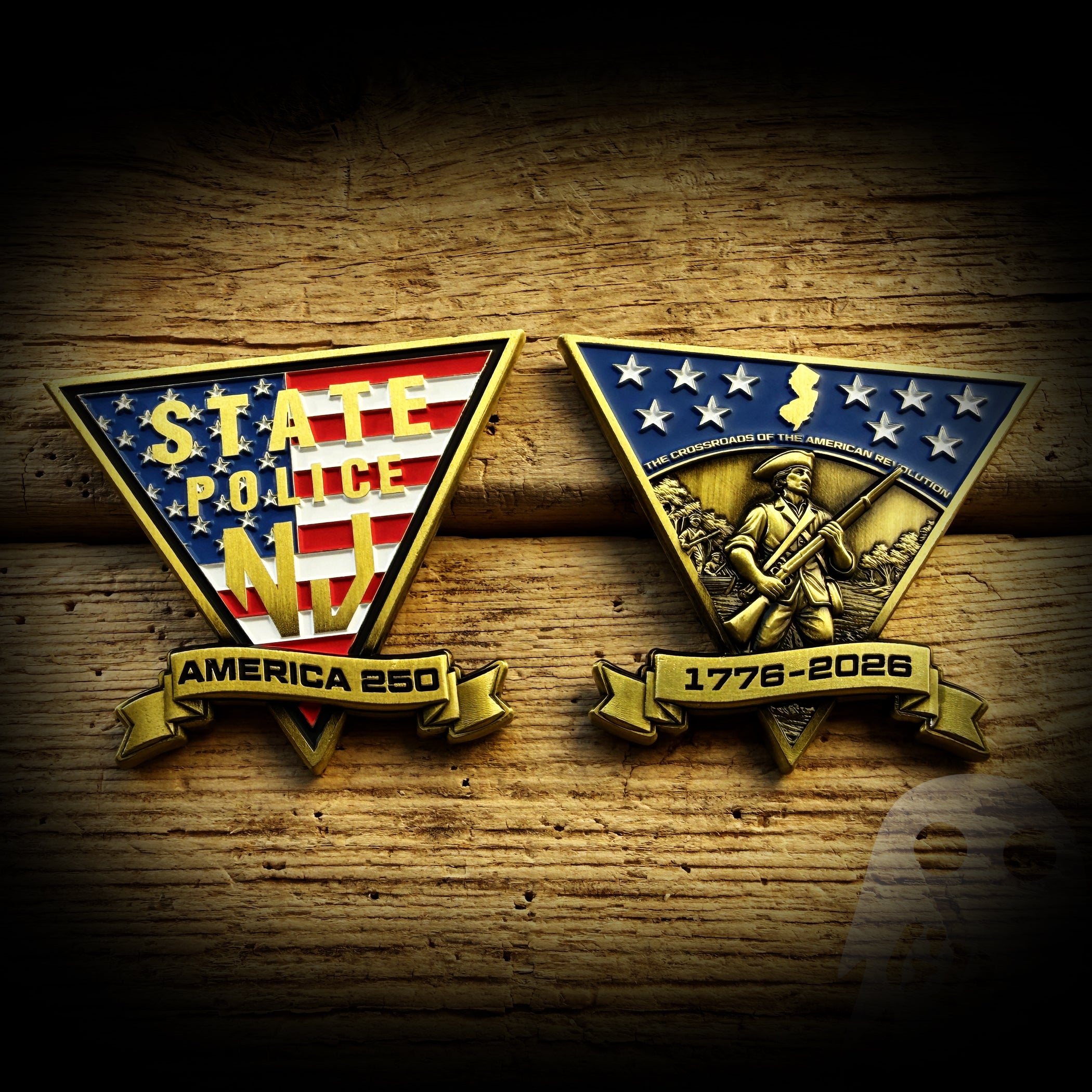 America 250 COIN - New Jersey State Police Commemorative 250th Anniversary of America Coin