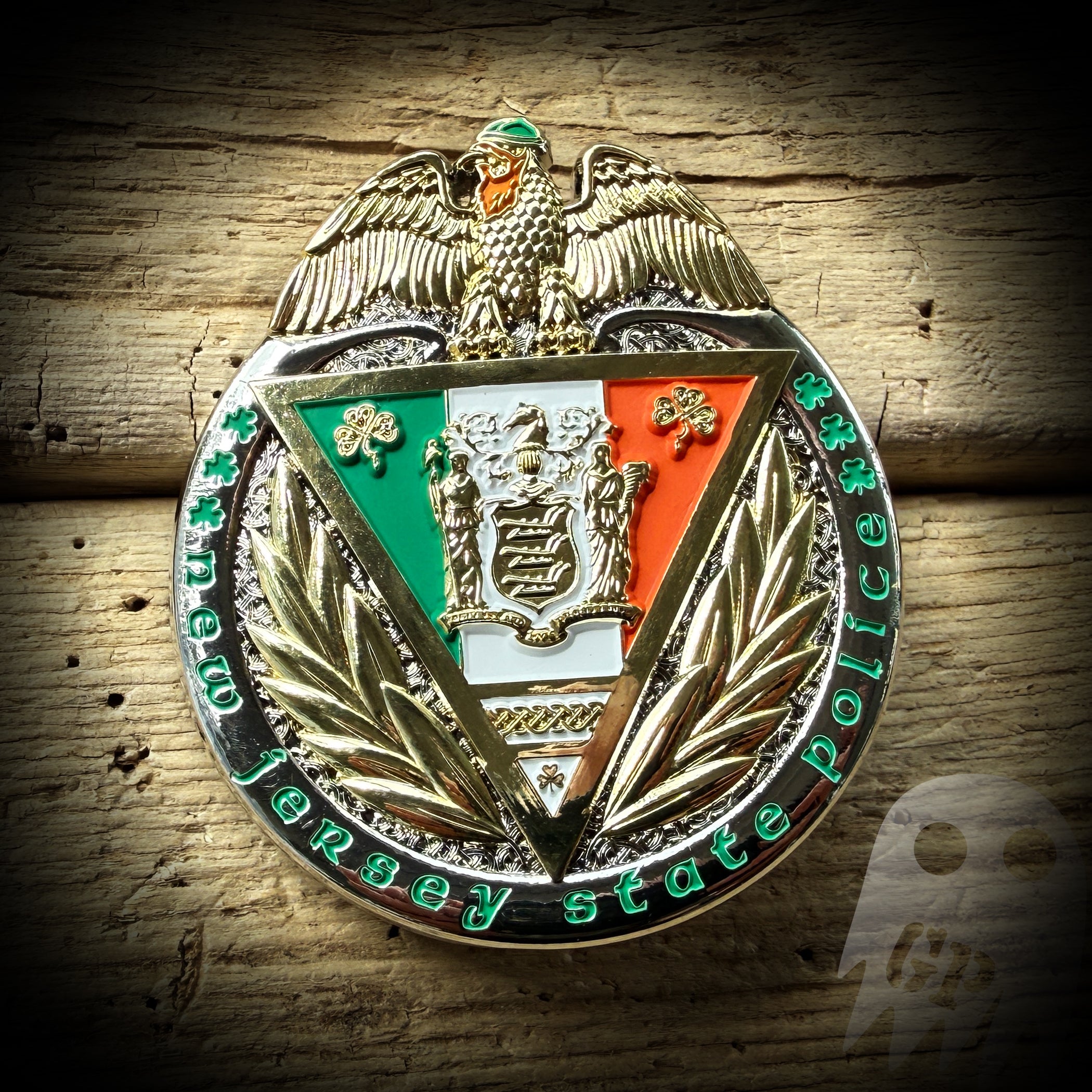 BADGE 2026 Irish - New Jersey State Police 2026 Irish Badge
