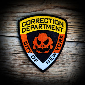 New York City Corrections Dept 2023 Halloween Patch - Authentic / LIMITED