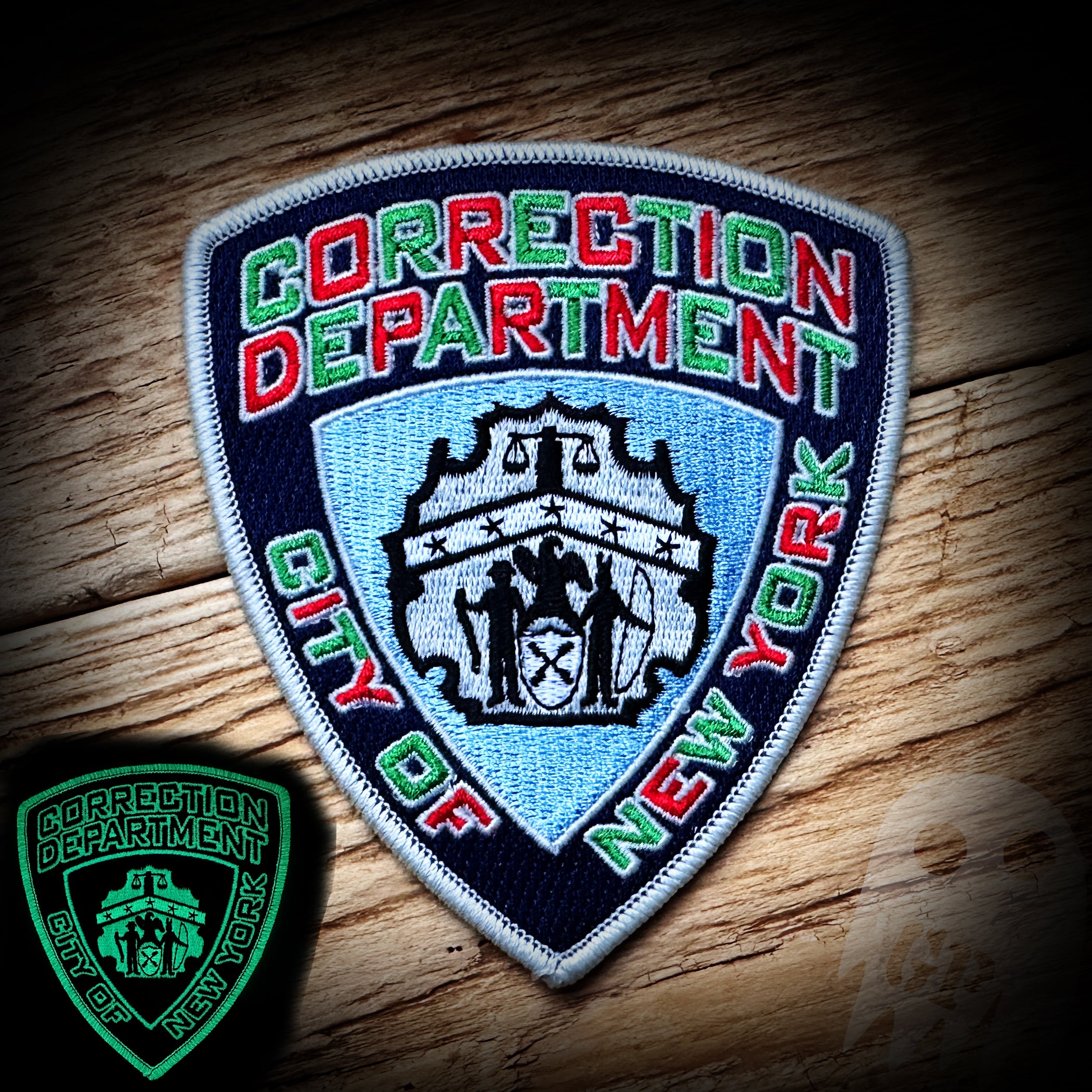 CHRISTMAS - New York City Corrections Dept 2023 Christmas Patch