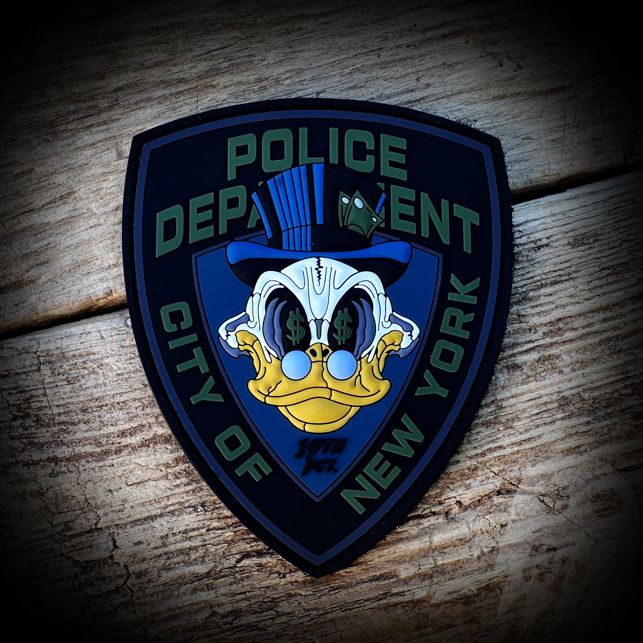 19th Pct PVC - NYPD 19th Precinct PVC Patch