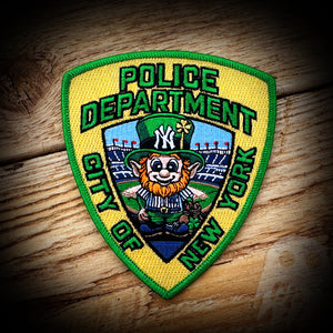 2024 Irish Yankees - NYPD 2024 St. Patrick's Day Patch