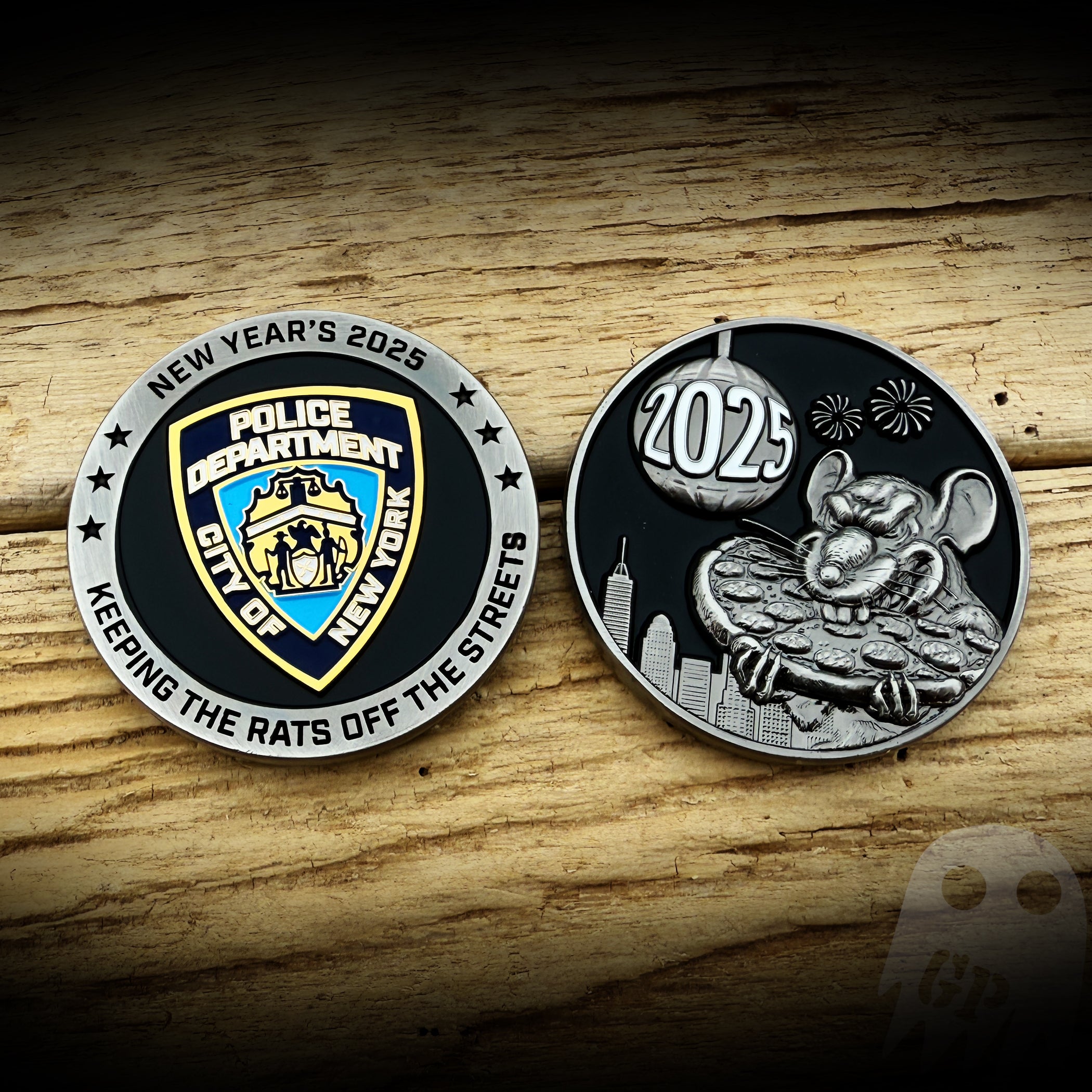 New Years 2025 - NYPD New Years 2025 Coin