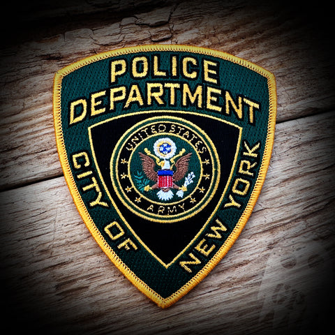 ARMY NYPD - New York City, NY Police Department Army Patch