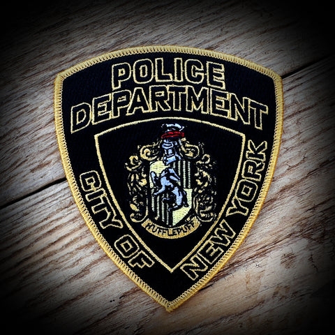 Hufflepuff Black/Yellow - NYPD Harry Potter Patch