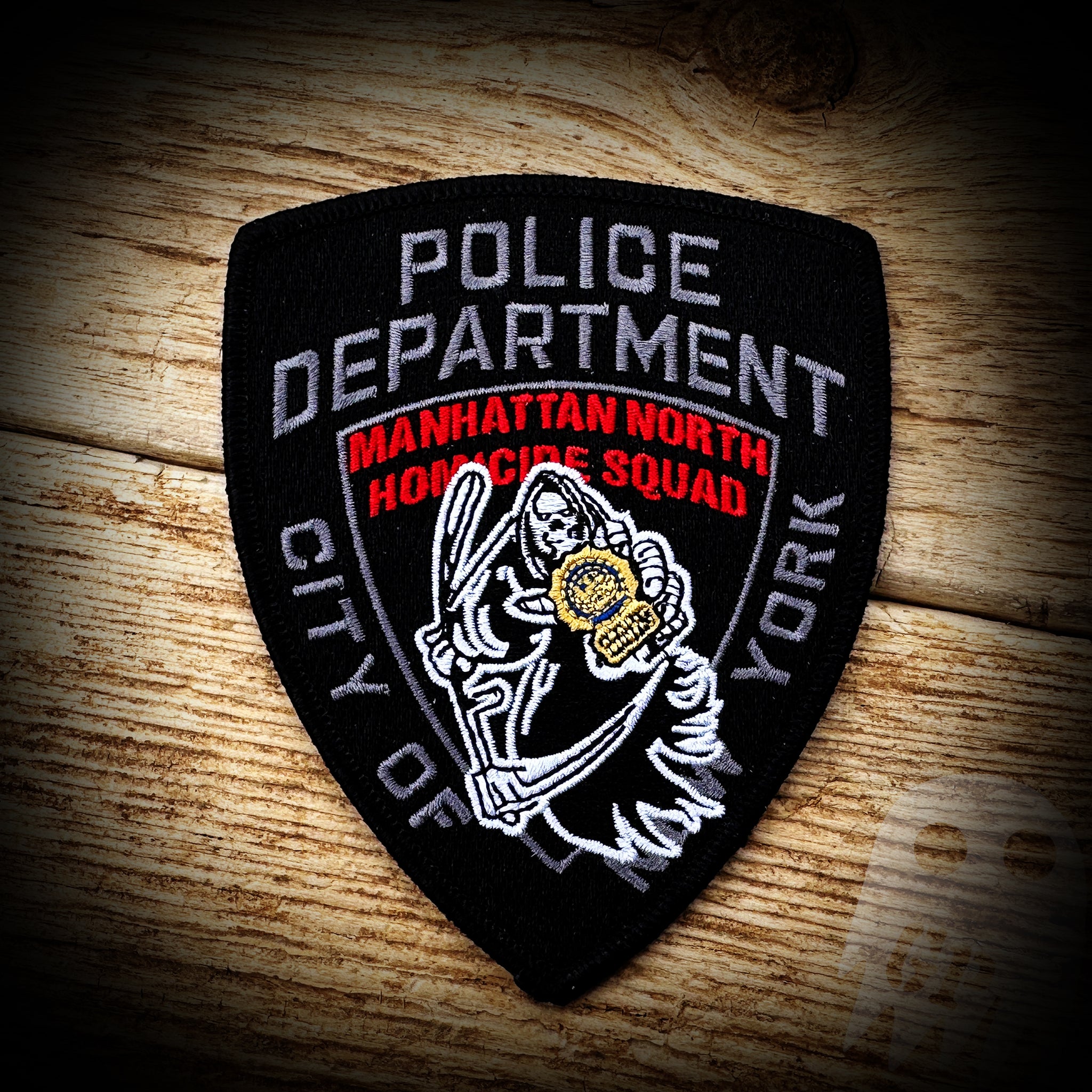 Manhattan Homicide - New York City, NY Police Department Manhattan North Homicide Squad Patch - Authentic