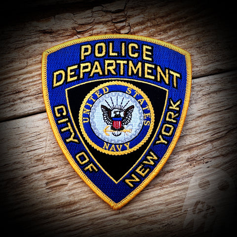 NAVY NYPD - New York City, NY Police Department Navy Patch