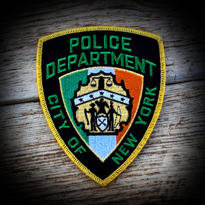 TRADITIONAL NYPD St. Patrick's Day Patch