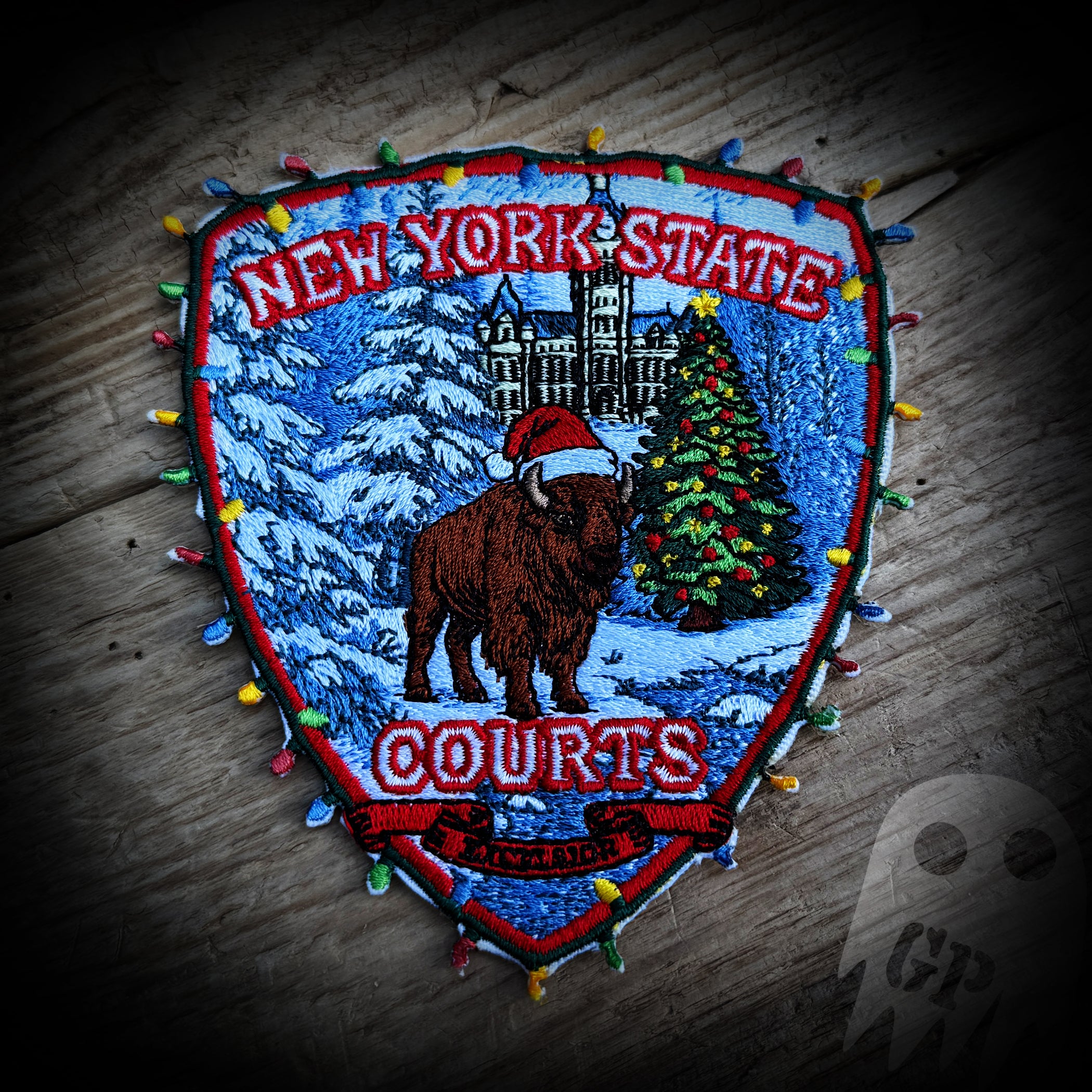 2025 Christmas - NY State Court Officer 2025 Christmas Patch